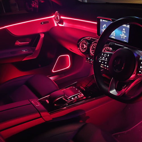 Mercedes-Benz A/B/CLA Class Ambient Lighting Kit | OEM Kit (Coded)