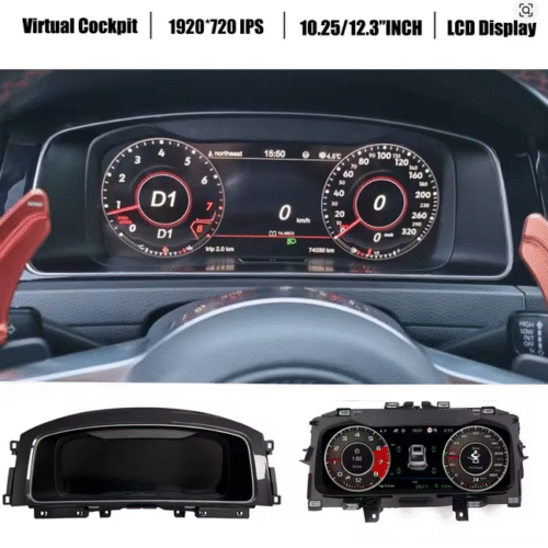 Digital Virtual Cockpit Instrument Cluster For VW Golf MK7